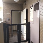 戸建て感覚の玄関(外観)