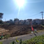 陽当りの良い現地。現在造成中！！(外観)