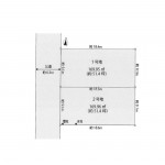 全2区画のフリープラン用地です。土地/169.95㎡　一括での購入も可能です。